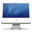 iMac (blue) Icon 32x32 png